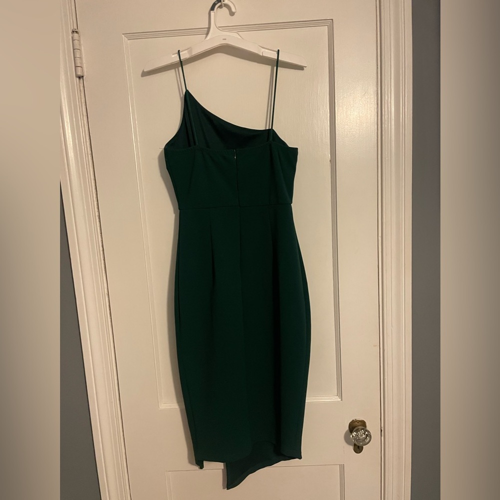 Hello Molly Outta Cash Midi Dress in Dark Green Size Small / US Size 4 - Picture 4 of 4